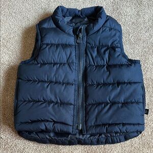 Navy Blue Puffer Vest